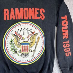 Vintage Ramones‎ Tour 1995 Concert sweater (S) Extremely Rare punk rock & roll